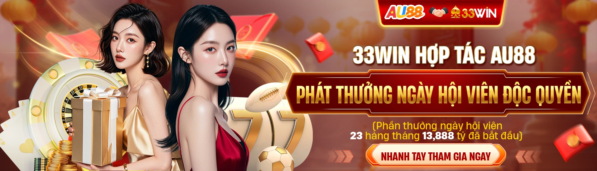 Banner hướng dẫn và hỗ trợ 33Win